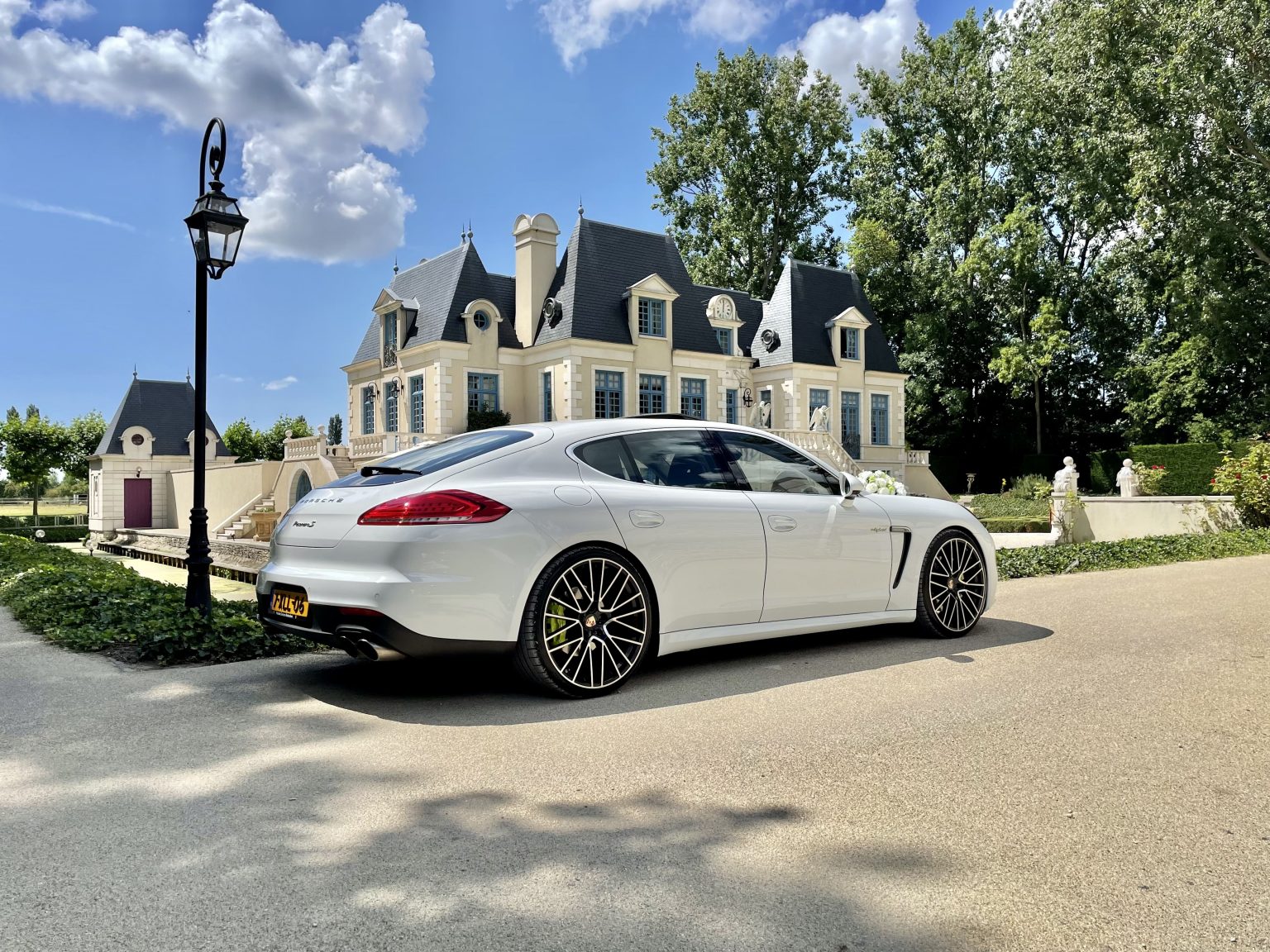 Porsche Panamera trouwauto huren