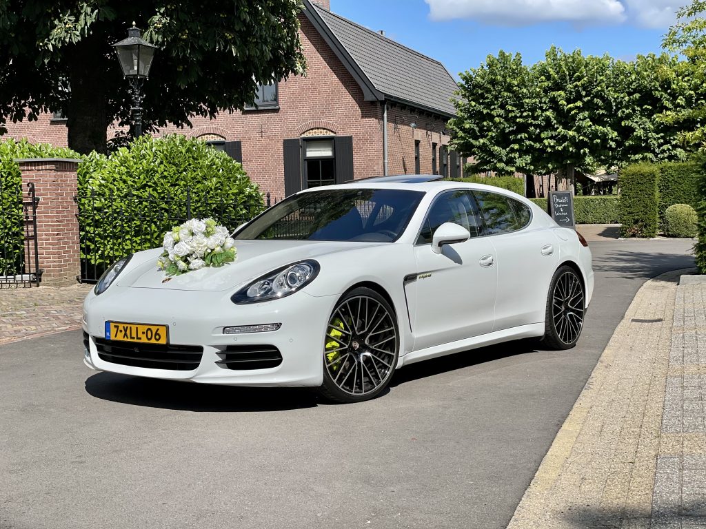 Porsche trouwauto huren Rotterdam, Den Haag, Utrecht, Amsterdam